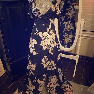 Windsor Floral black dress